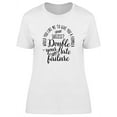 thumbnail image 1 of Would You Like Me T-Shirt Women -Image by Shutterstock, Female Large, 1 of 2