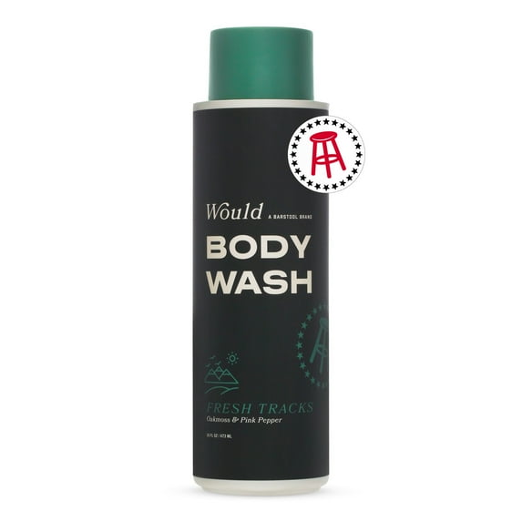 Would by Barstool Sports, Adult Body Wash, Fresh Tracks, 16 oz, All Skin Types