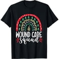 thumbnail image 1 of Wound Care Squad Nurse Christmas Rainbow Nursing RN Medical T-Shirt, 1 of 4