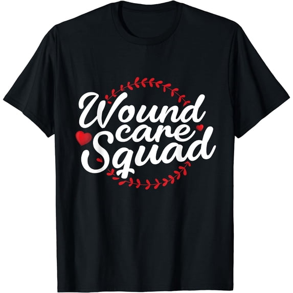 Wound Care Squad T-Shirt Black Small