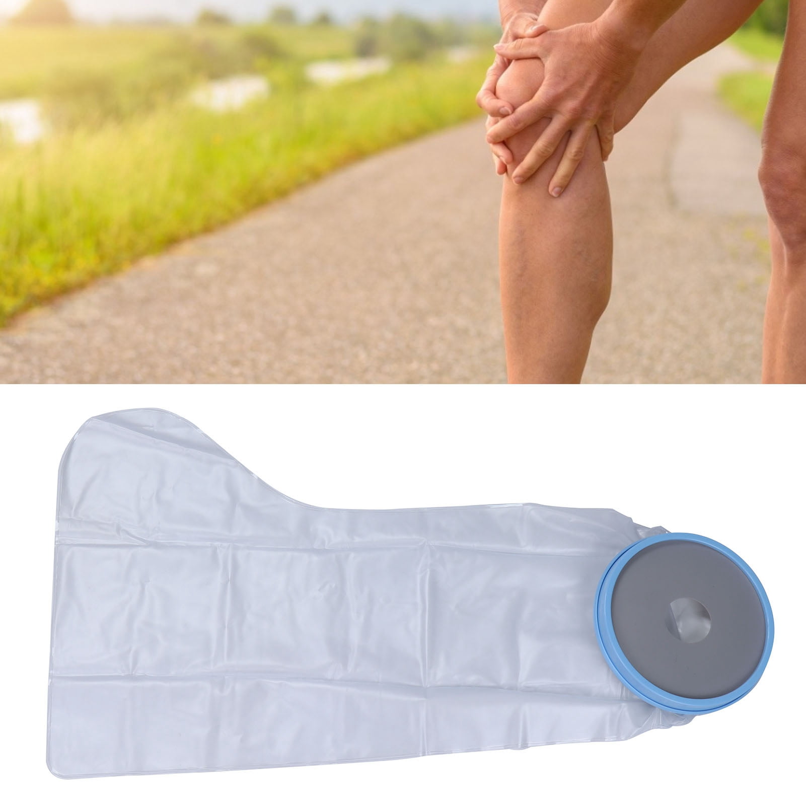 Wound Cast Protector, Reusable Blue And Transparent Wound Protector For