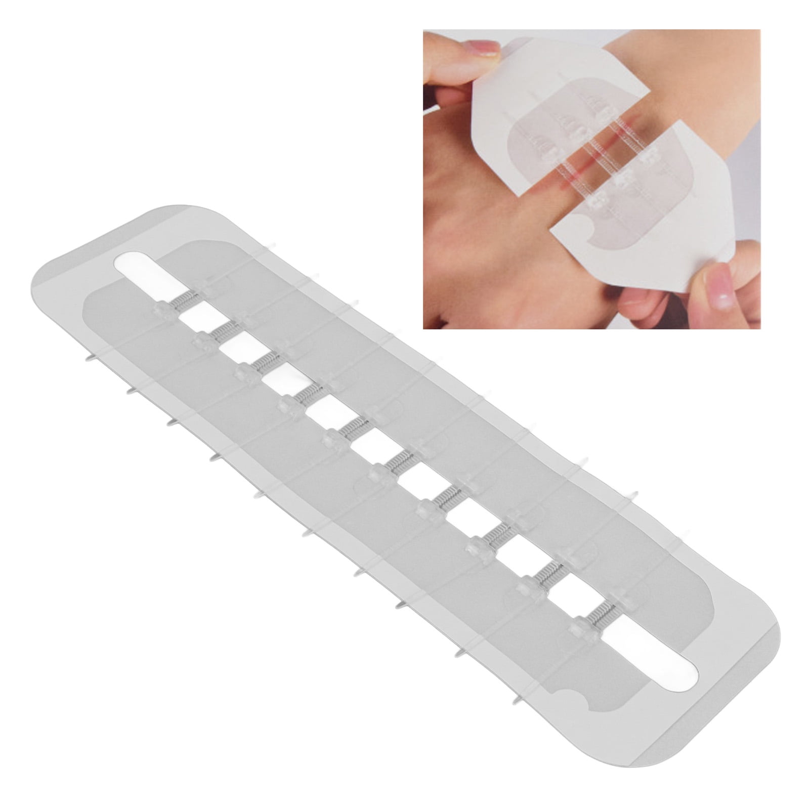Wound Closure Strips, Wound Closures Cuttable Adhesive Reduce Scar