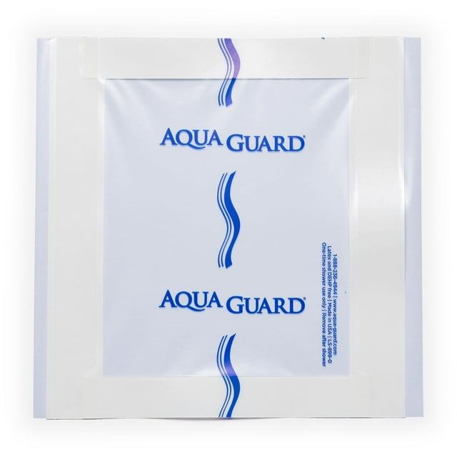 Wound Protector AquaGuard Shower Sheet Cover 7 X 7 Inch (PK/5