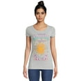 thumbnail image 1 of Wound Up Juniors Dancing Skeletons Short Sleeve Graphic T-Shirt, 1 of 5
