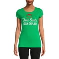 thumbnail image 1 of Wound Up Juniors Dear Santa Graphic T-Shirt, 1 of 5
