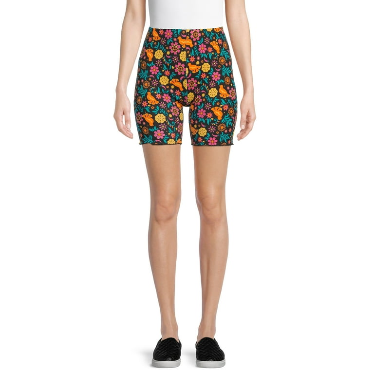 Flower shorts womens online