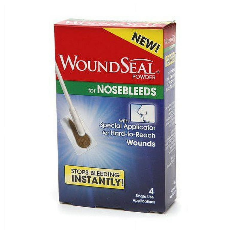WoundSeal Powder for Nosebleeds, 4 Count