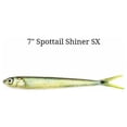 thumbnail image 1 of Wounded Rattle Shad NWRS 120 7 in. Soft Plastic Lures Spottail Shiner SX, 1 of 1