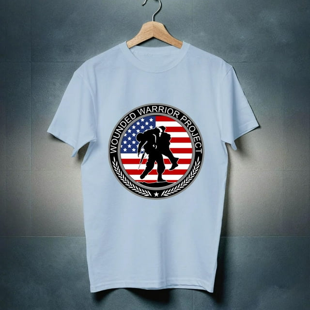 Wounded Warrior Project Logo T-Shirt UNISEX Made in USA Size S to 5XL 13 COLOR OPTIONS - NEW - INSTOCK!-TH26411