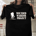 thumbnail image 1 of Wounded Warrior Project Veteran Support Unisex T-Shirt, Size Up to 5XL, 1 of 2