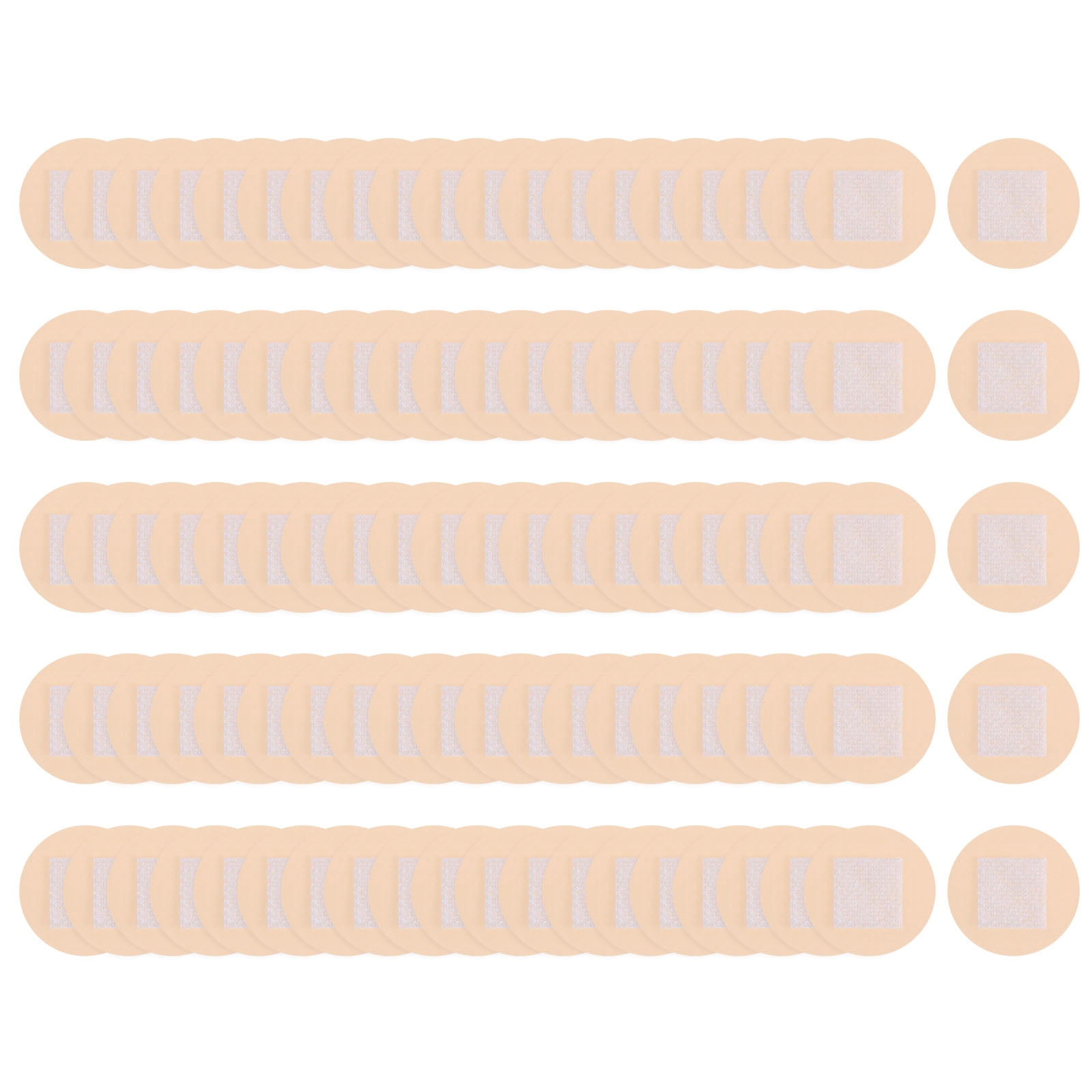 UEETEK Small Round Adhesive Bandages 100Pcs - Walmart.com