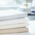 thumbnail image 1 of Woven 600 Thread Count Cotton Blend Pillowcase Set- Ash, 1 of 7