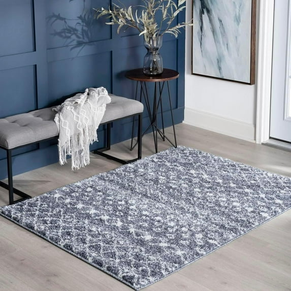 Woven Area Rug Painted Pattern Area Rug Port o Area Rug Rectangle Vintage Style Rugs Turkish Accent Rug Roll Wrapped Area Rug Non-Shedding Area Rugs Anti-Slip Area Rug
