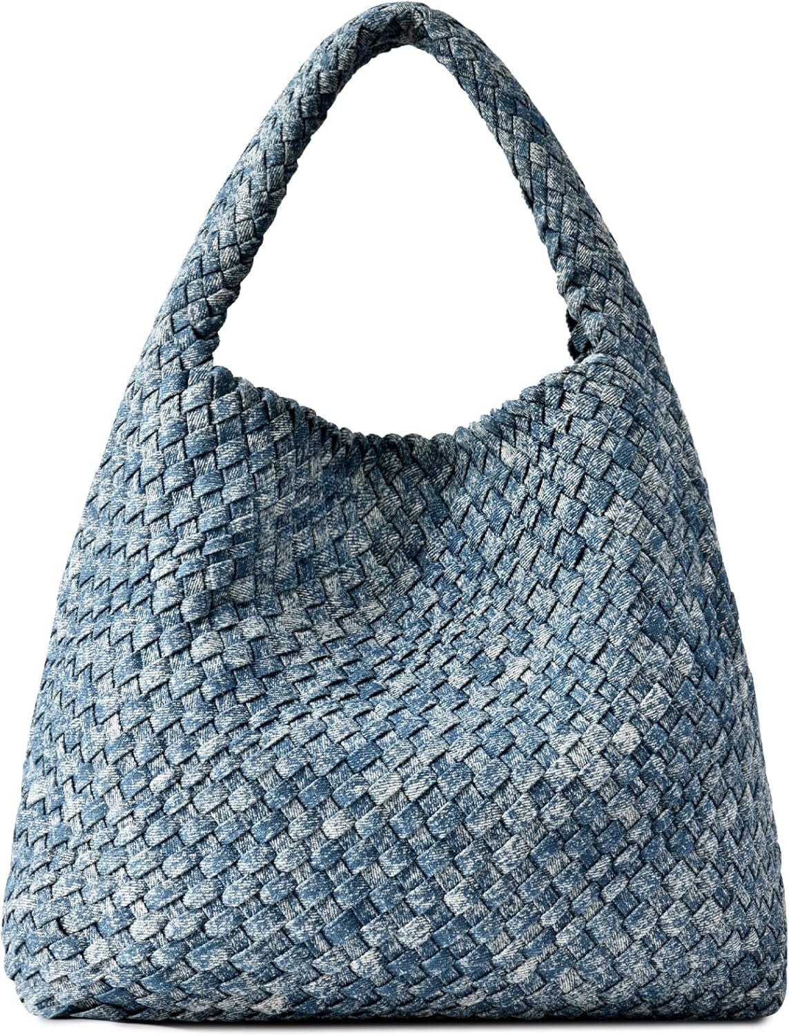 Woven Bag Purses and Handbags Woven Vegan Leather Bag For Women Woven Tote Bag Shoulder Bag Top-Handle Bag With Purses