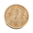 thumbnail image 1 of Woven Bamboo Steamer Soap Cover Drain Soap Holder for Bathroom, 1 of 7
