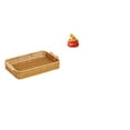 thumbnail image 1 of Woven Basket Serving Tray Treasure Basin Statue Lightweight Resin for Living Room Bedroom Party Use, 1 of 8