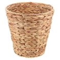 Woven Basket Wicker Rattan Waste Basket Woven Seagrass Trash Can
