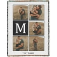 thumbnail image 1 of Woven Blanket Throw Personalized Photo Blanket Woven Customized Gifts for Family Friends Co-Workers on Birthday Anniversary Christmas Soft and Lightweight Blanket Woven with Fringe Blankets, 1 of 5
