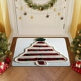 thumbnail image 1 of Woven Christmas Diatom Mud Mat - 23.6x15.7in Multicolor Non-Slip Polyester Door Mat, Soft Bath Entrance Rug for Bathroom Holiday Decor & Festive Home Accent, 1 of 6