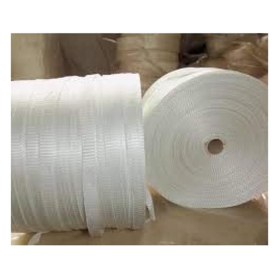 Woven Cord Strapping Roll 1000ft x 3/4, UV Treated - Greenhouse Plastic Tie Down, Packaging Strapping, 2400LB Strength
