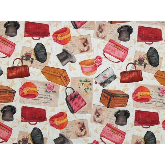 Woven Cotton Dress Fabric - per yard