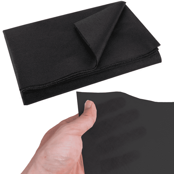 Woven Cotton Fusible Fleece for Sewing 39 "x 39 " Non Woven Wash Away Machine Embroidery Topping Embroidery Stabilizer Backing for Sewing Craf