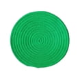 thumbnail image 1 of Woven Cotton Rope Heat Resistant Placemat Olive Green 4.3 Inch Round Table Pad For Kitchen Dining 1 Piece, 1 of 3