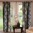 thumbnail image 1 of Woven Damask Polyester Jacquard Heavy Upholstery Curtain Panel 56 Inch Wide, 1 of 10