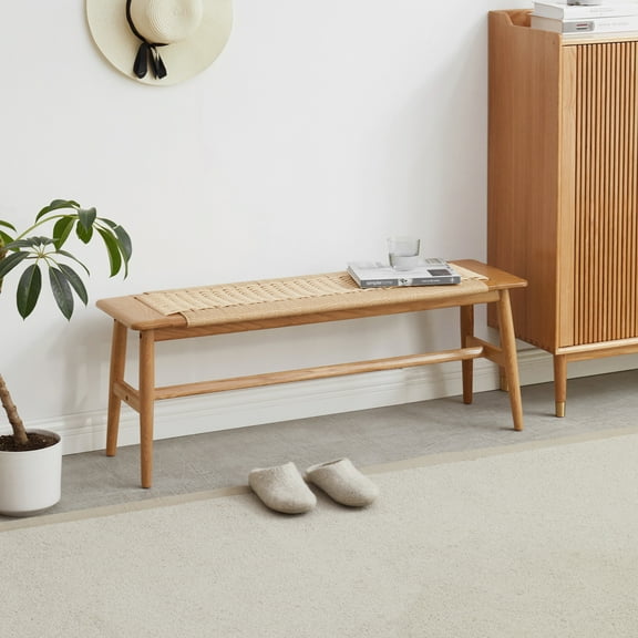 Woven Design, Seamlessly Blends Style, Handwoven Cane Seat, Comfortable Design, for Dining Room/Bedroom