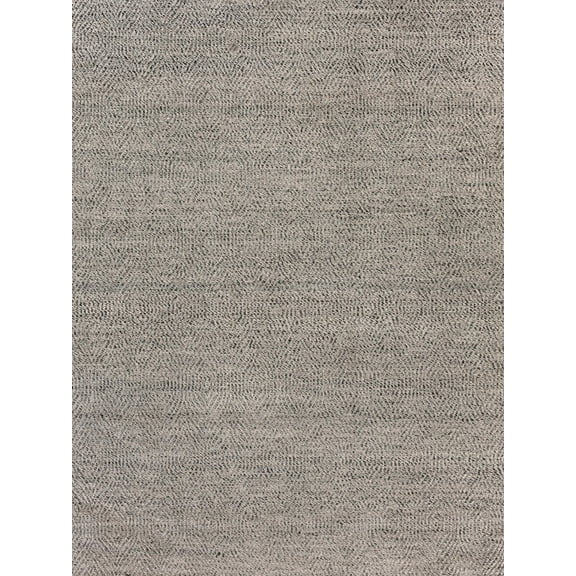 Woven Earth Flatweave New Zealand Wool Silver 10'x14' Area Rug
