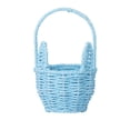 thumbnail image 1 of Woven Easter Bunny Basket - 8.26"" Light Blue Rattan Easter Basket with Bunny Ears, Multi-Functional Storage Basket for Easter Decor and Easter Gifts, Blue, 1 of 5
