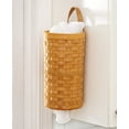 thumbnail image 1 of Decorative Grocery Plastic Bag Dispenser - Woven Design, 1 of 12