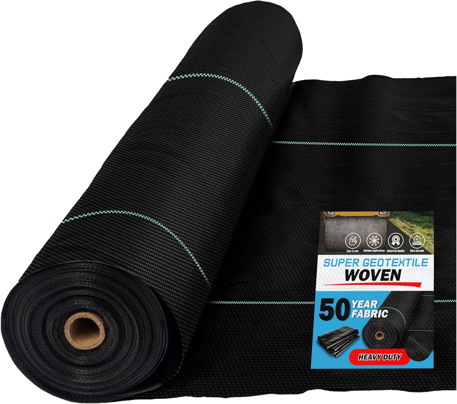 Woven Geotextile Fabric for Driveway and Road Stabilization