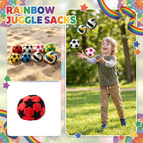Woven Hacky Sack – 1PC Footbag Toss Practice, Dirtbag Hacky Sack Textured Throw and Catch Training Toy, Lightweight Portable Hand Eye Coordination Play Sack F