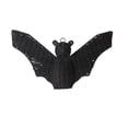 thumbnail image 1 of Woven Halloween Decorations – Halloween Rattan Bat, Black Hanging Bat Halloween Decoration, Halloween Woven Bat Decor, Rustic Woven Wicker Bat for Haunted House Party Home Garden Patio Wall Decor, 1 of 6