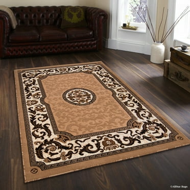 Woven High Quality High Density Double Shot Drop-Stitch Carving (5' 2" x 7' 2")