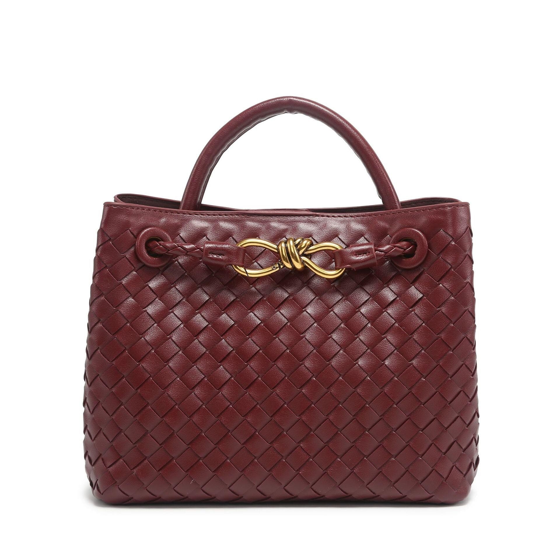 Woven Hobo Bags for Women Tote Bag, Woven Leather Shoulder Crossbody Bag Satchel Bag Woven Handbag Purses