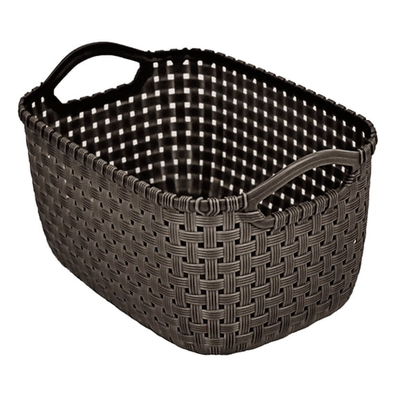 Woven Home Storage Organizer for Versatile Household Item Containment and Space Management