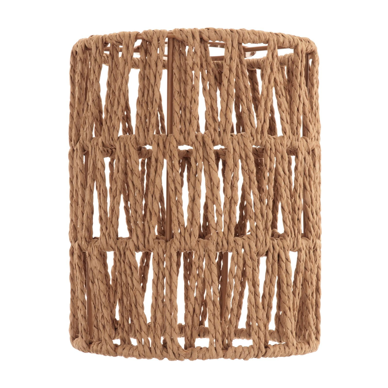 Woven Lamp Shade Woven Pendant Lampshade Vintage Style Pendant Light ... - Woven Fabric Lamp Shade For City Apartment Interior