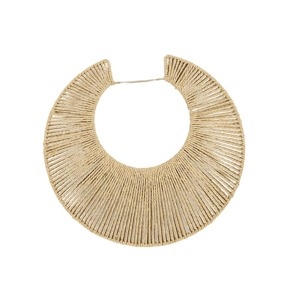Woven Lampshade Chandelier Cover Eco Friendly Paper Rope for Living Room Bedroom Tea Room