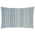 thumbnail image 1 of Woven Line Throw Pillow Cover, 16"x24", Blue, 1 of 6