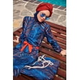 thumbnail image 1 of Woven Navy Burkini Modest Swimwear M2305 USA, 1 of 8