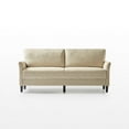 thumbnail image 1 of Woven Paths Jackie Fabric Indoor Sofa Couch, Beige, 1 of 7