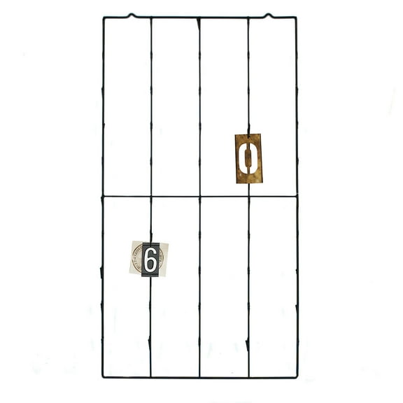 Woven Paths Metal Photo/Card Holder with 3 Postcards