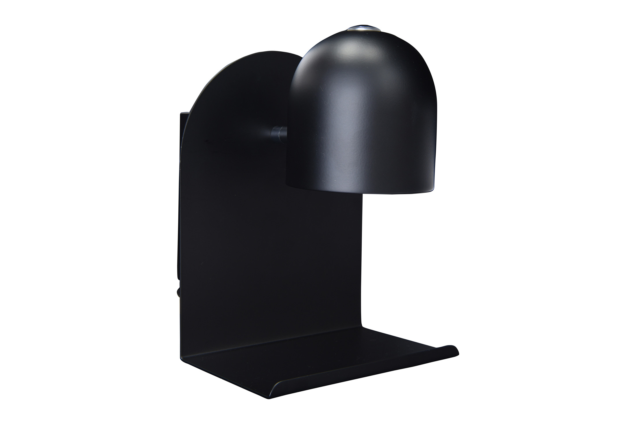 Woven Paths Modern Black Metal Wall Lamp, 7" x 6.25" x 8.5"