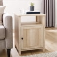 thumbnail image 1 of Woven Paths Modern Open Shelf End Table, White Oak, 1 of 7
