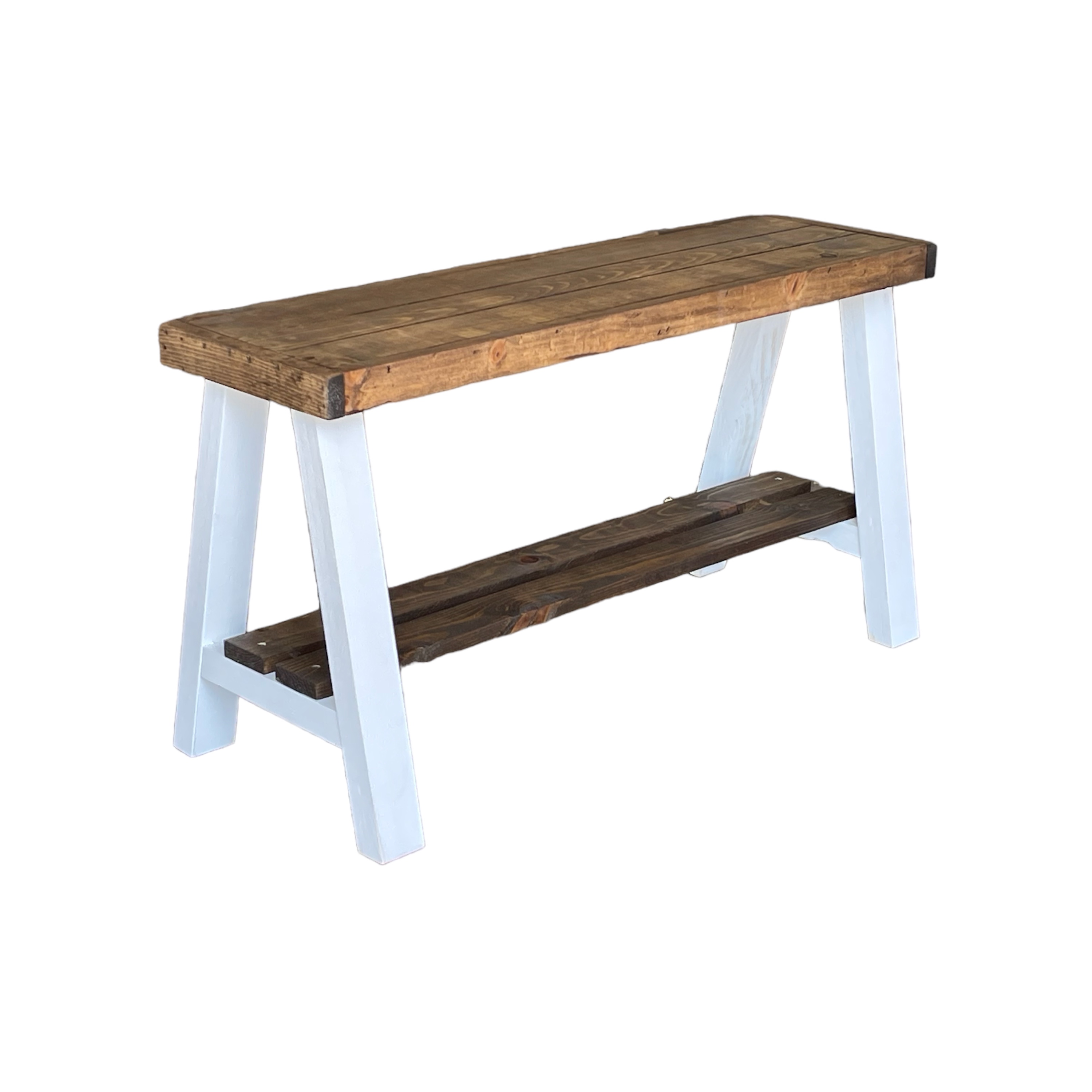 Crosley Brennan 2 Piece Entryway Bench and Shelf Set