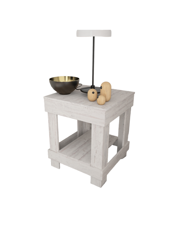 White End Tables in End Tables