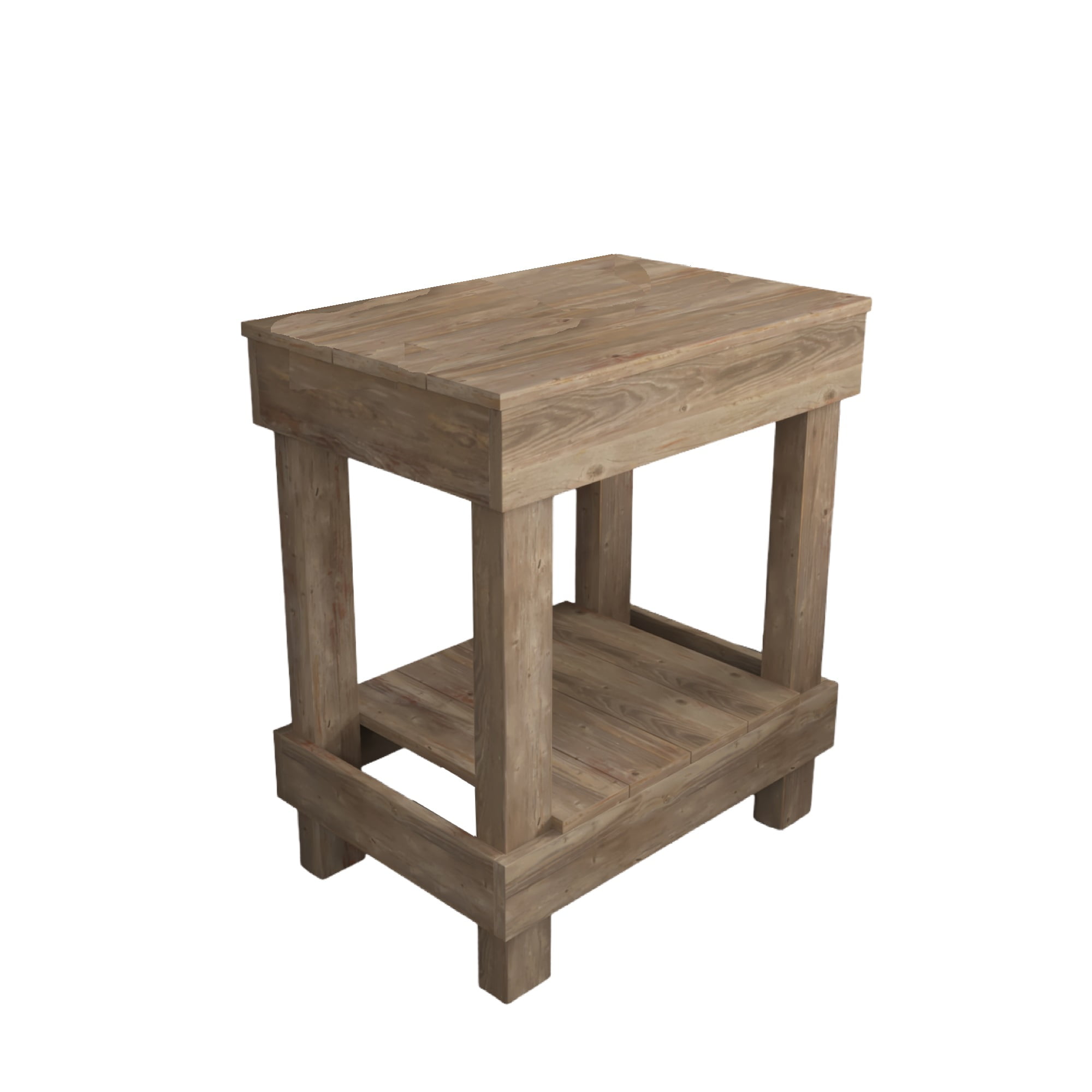 14+ Reclaimed Wood End Table