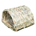 thumbnail image 1 of Woven Pet Bed Rabbit Grass House Bunny Tunnel Nest Chew Play Toys for Hamster, 1 of 9